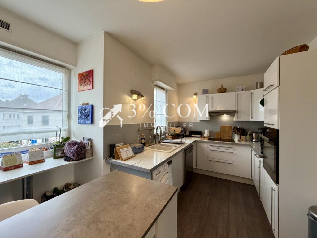 3%.COM – EXCLUSIVITÉ à SCHILTIGHEIM – Bel appartement de 4 p – 4 pièces – 3 chambres – 90 m²