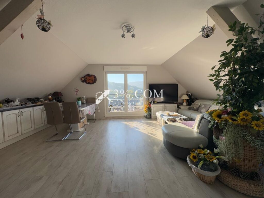 3%COM Très bel appartement avec double terrasse – vue campag – 3 pièces – 2 chambres – 102 m²