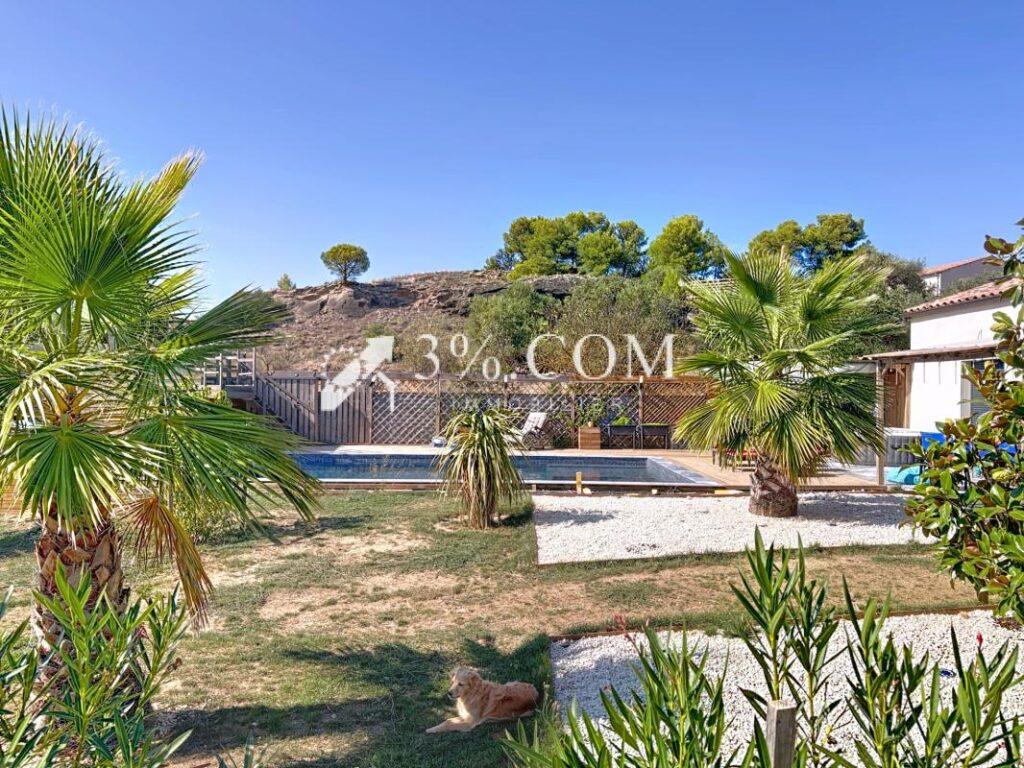 Belle maison contemporaine 6 pièces de 148 m2 avec piscine – 6 pièces – 4 chambres – 148 m²