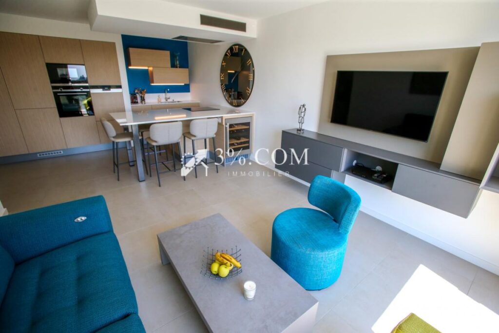 Appartement de haut standing meublé au Wacken à côté du Parl – 4 pièces – 3 chambres – 78 m²