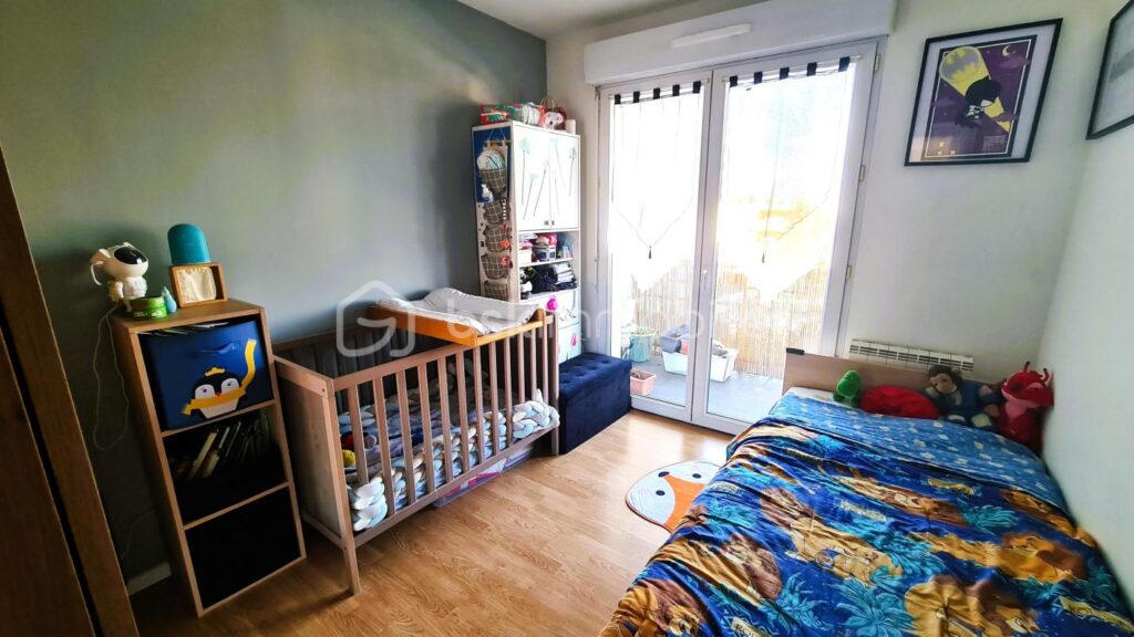 Appartement avec terrasse – 3 pièces – 2 chambres – 48 m²