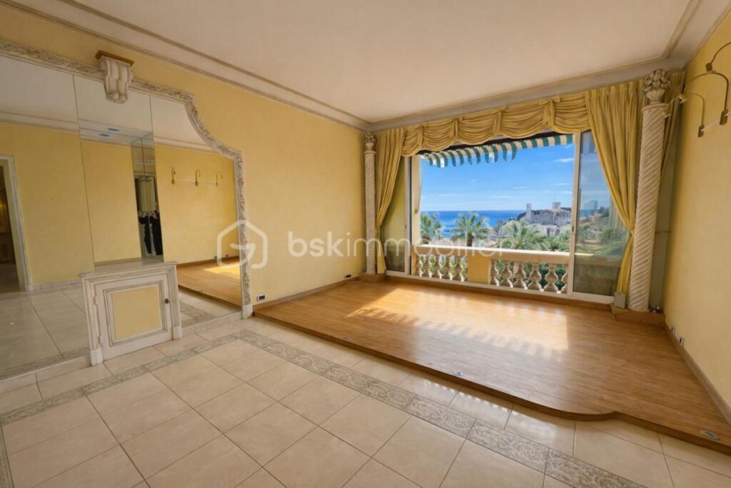 CANNES STANISLAS – APPARTEMENT 2 PIECES 61M² – VUE MER PANORAMIQUE – 5 MIN CENTRE VILLE – 2 pièces – 1 chambre – 61 m²