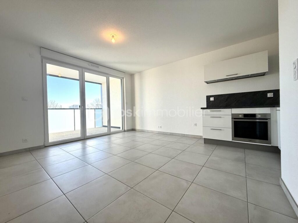 FRONTALIER SUISSE ? F2 RÉCENT AVEC TERRASSE & GARAGE – HUNINGUE – 2 pièces – 1 chambre – 44 m²