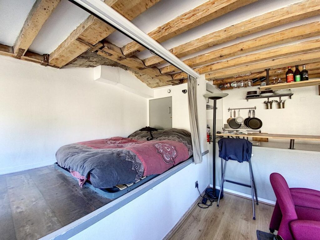 Appartement T1 vue Saône – 1 pièce – NR chambres – 29 m²