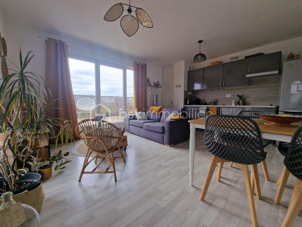 Magnifique appartement 3 pièces avec balcon panoramique et double terrasse – Montlouis-sur-Loire – 3 pièces – 2 chambres – 60 m²