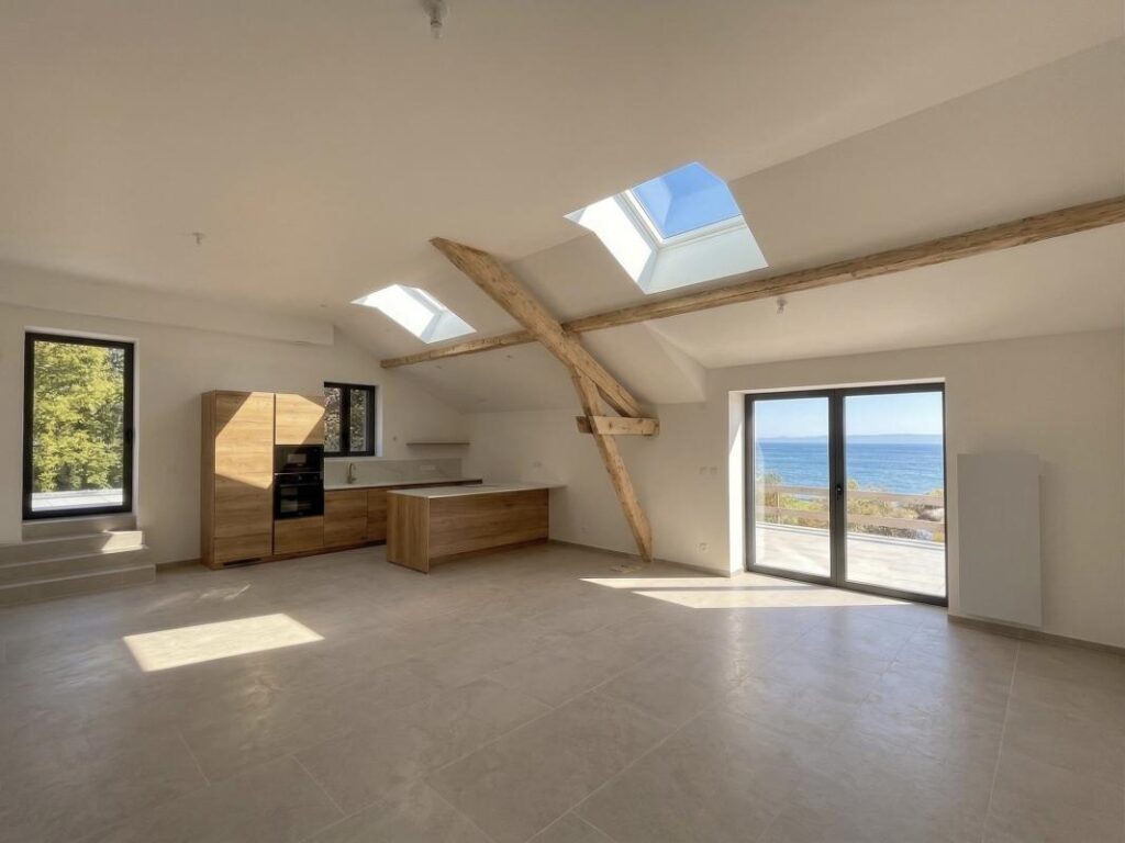 À Vendre : Magnifique T5 Penthouse à la Résidence “Batteur d’Or” – Excenevex – 5 pièces – 4 chambres – 113 m²