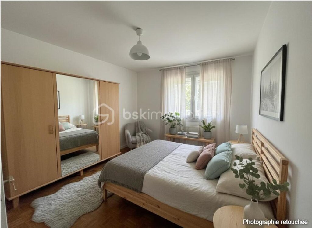 APPARTEMENT 3 PIÈCES – 58 m² + PARKING + CAVE – 3 pièces – 2 chambres – 59 m²