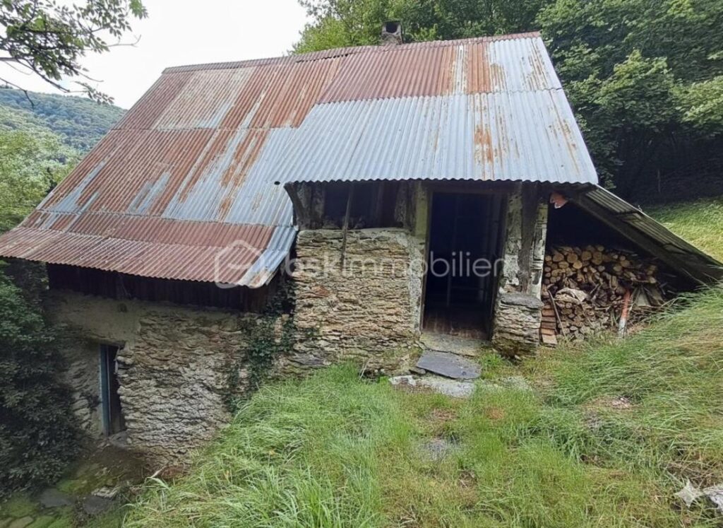 L’authenticité et le rêve: la grange de Jean-Pierre – Un hectare de nature en montagne – 2 pièces – 1 chambre – 30 m²