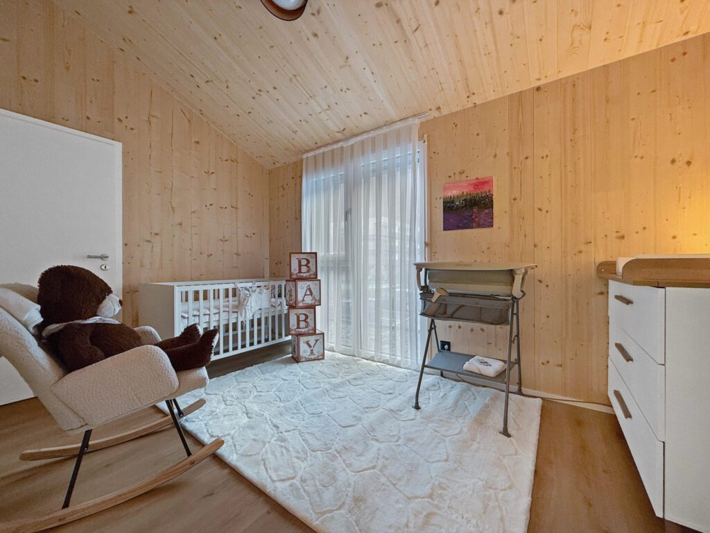 Villa jumelle 3.5 pièces en bois massif – 4 pièces – 2 chambres – 87.8 m²