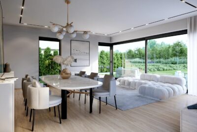 Maison n°3 à Linger, maison unifamiliale neuve – 5 pièces – 3 chambres – 182.78 m²