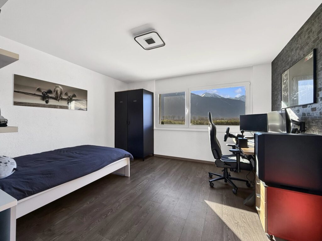 Villa contemporaine avec piscine à Fully ! – NR pièces – 5 chambres – 207 m²