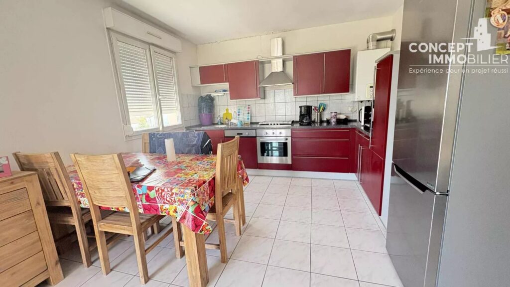 Appartement à vendre Terville pour investisseur – 3 pièces – 2 chambres – 61.1 m²