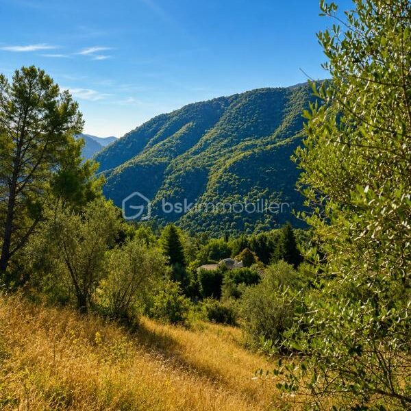 Terrain à vendre à Pierrefeu — Vue montagne — photo 6