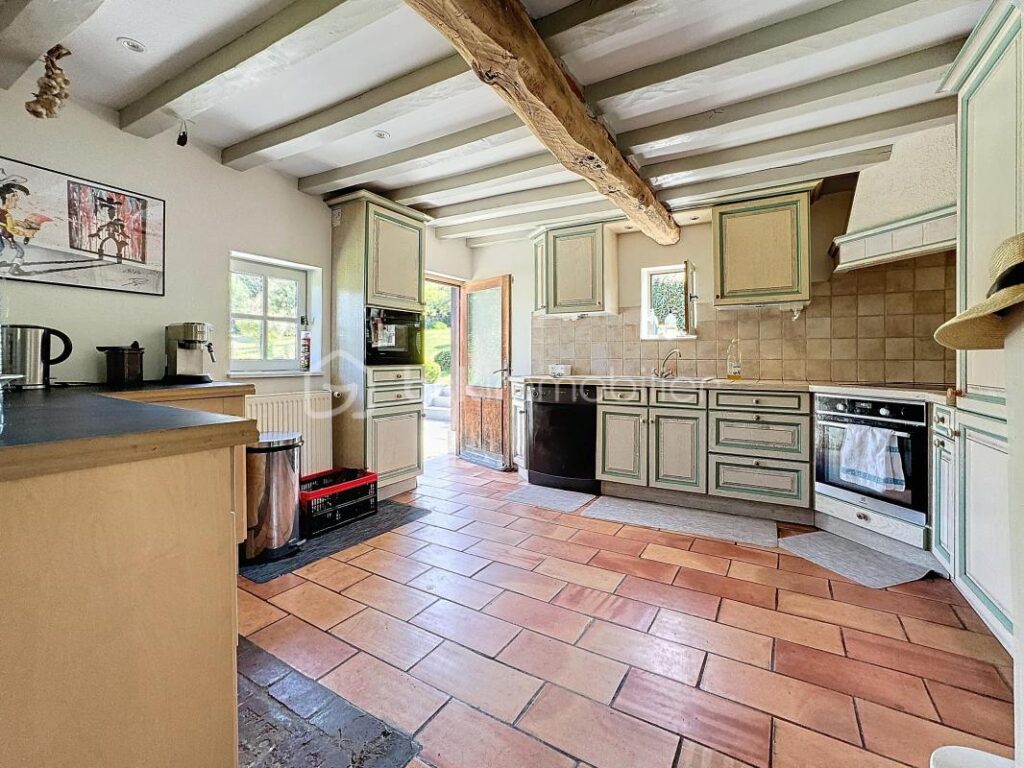 Maison de campagne avec grande dépendance et piscine – 6 pièces – 3 chambres – 129 m²