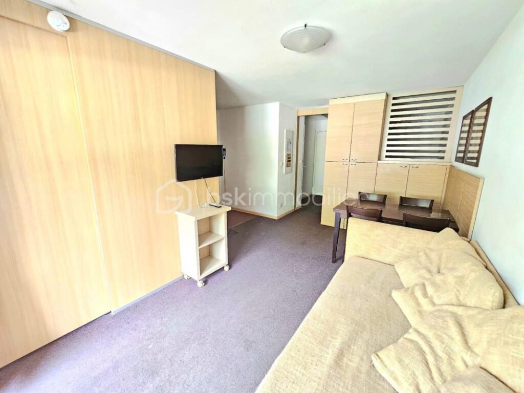 LA FOUX D’ALLOS – Appartement 5 couchages avec terrasse, piscine, hammam, PLACE DE PARKING EXT et ACCESSIBILITÉ PMR ♿ – 3 pièces – 2 chambres – 35 m²