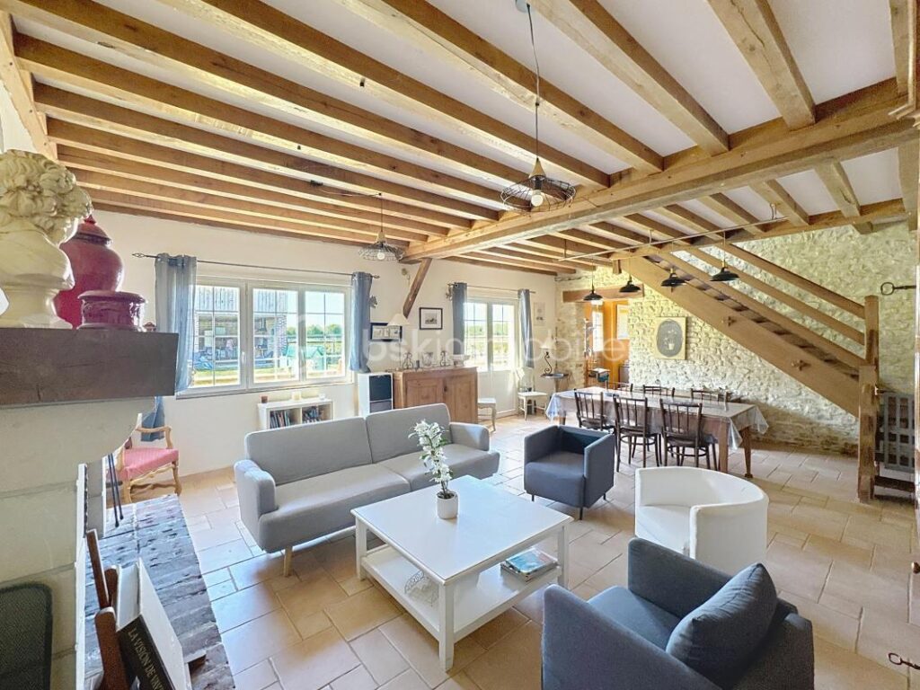 Maison de campagne au calme – 6 pièces – 4 chambres – 134 m²