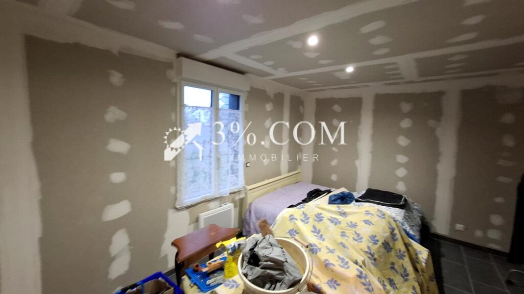 Proche OISEMONT : Pavillon neuf ossature bois 95 m2 – 2 CH – 3 pièces – 2 chambres – 95 m²