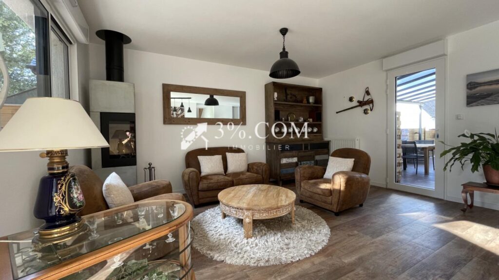 Bourg de Baden, Belle contemporaine de 121m2 4 Chambres, vue – 5 pièces – 4 chambres – 112 m²