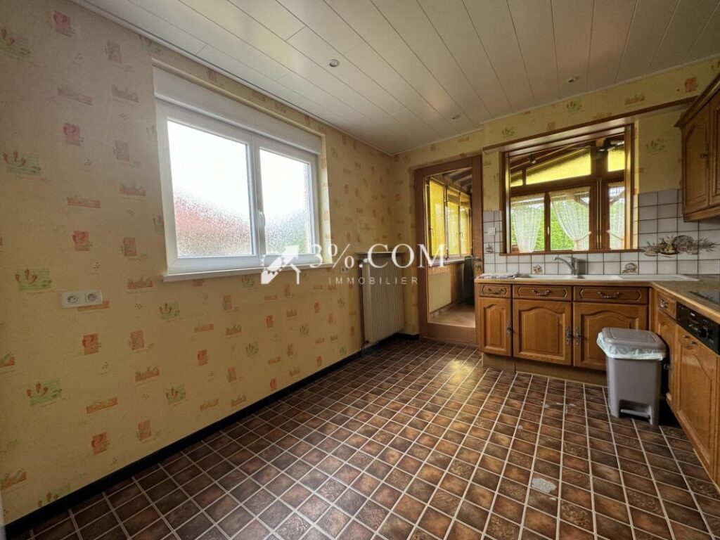 3%COM Jolie maison avec 4 chambres, véranda et jardin – 6 pièces – 4 chambres – 125 m²