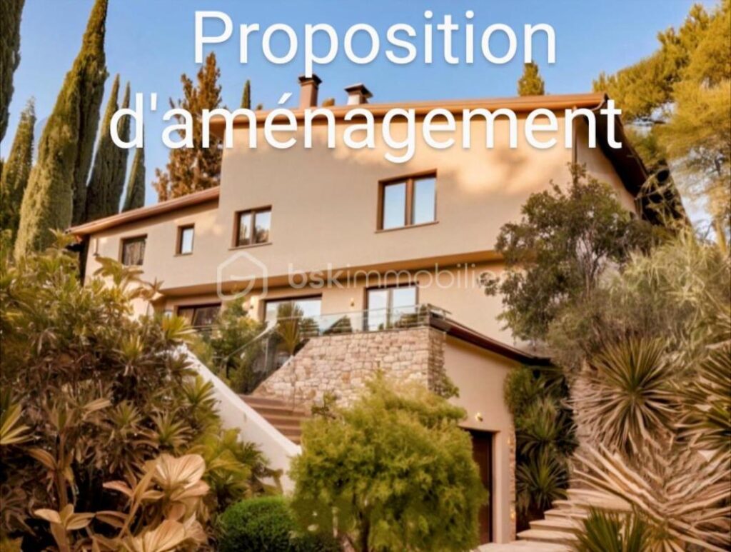 Montpellier NORD – Villa avec piscine – Vue sur la nature – 6 chambres – parcelle de 1400m2 – 7 pièces – 6 chambres – 193 m²