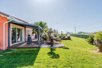 RARE MAISON PLAIN PIED DOUBLE GARAGE PISCINE SPA ET HAMMAM – 7 pièces – 4 chambres – 190 m²