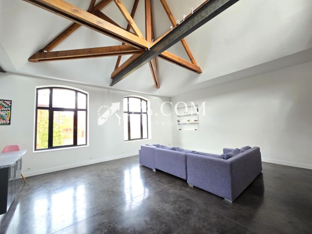 LOFT 128 m2 avec terrasse ROOFTOP + 2 CH + 2 places de parki – 4 pièces – 2 chambres – 128 m²