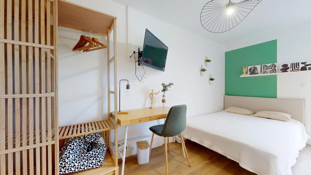 Colocation meublée équipée 3 chambres – 4 pièces – 3 chambres – 61 m²