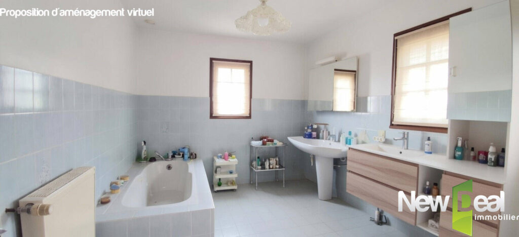 Maison 220 m² avec étang et parc – cadre exceptionnel à Bergerac – 6 pièces – 4 chambres – 217 m²