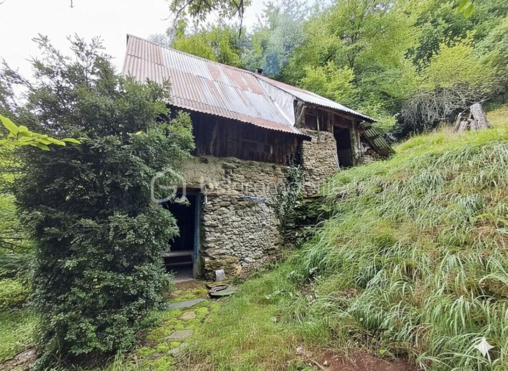 L’authenticité et le rêve: la grange de Jean-Pierre – Un hectare de nature en montagne – 2 pièces – 1 chambre – 30 m²