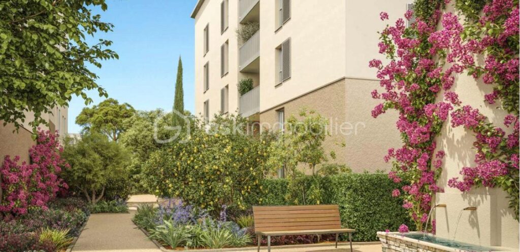 Appartement neuf disponibilité immédiate Antibes – 2 pièces – 1 chambre – 38 m²