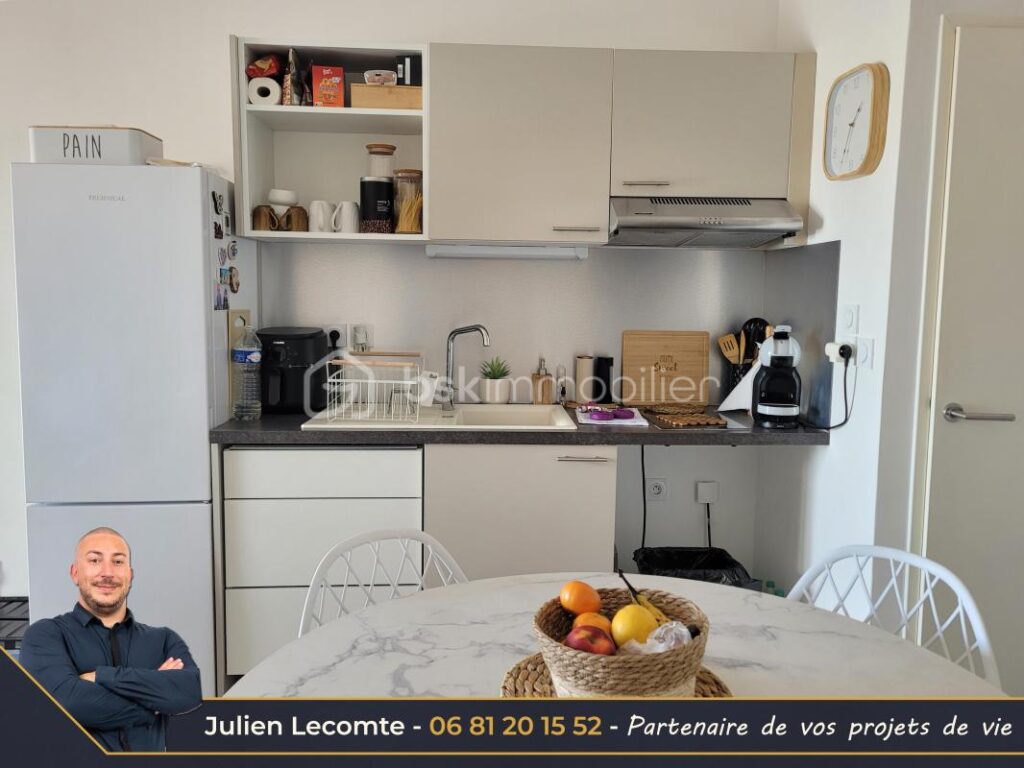 Appartement 37m² vue mer à Sérignan – 2 pièces – 1 chambre – 36 m²