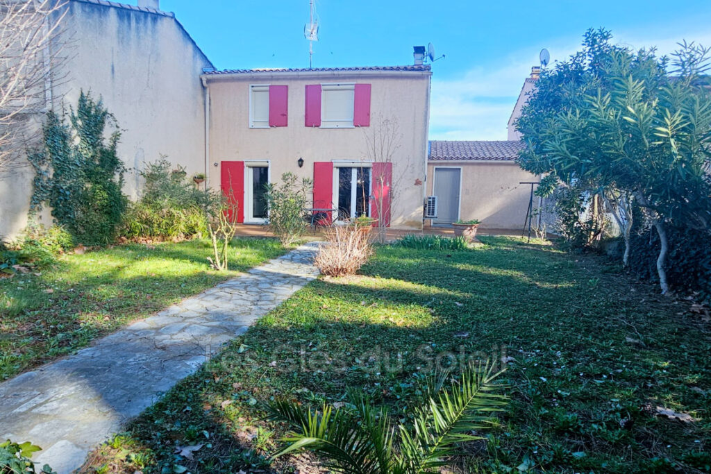 BRIGNOLES ? Maison T4 lumineuse avec garage et   – 5 pièces – 3 chambres – 90.00 m²