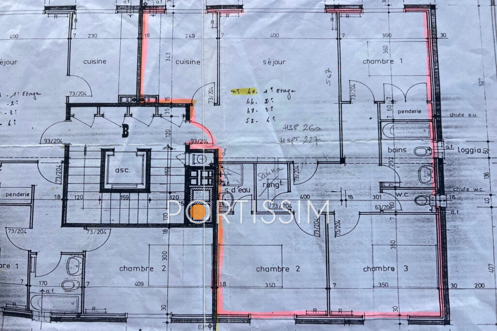 vente appartement 4 Pièce(s) – 4 pièces – 3 chambres – 86.17 m²