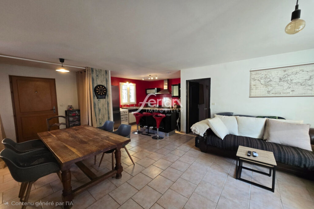 À vendre à Salernes villa 4 chambres sur un terrain de 1300m² – 5 pièces – 4 chambres – 95.00 m²