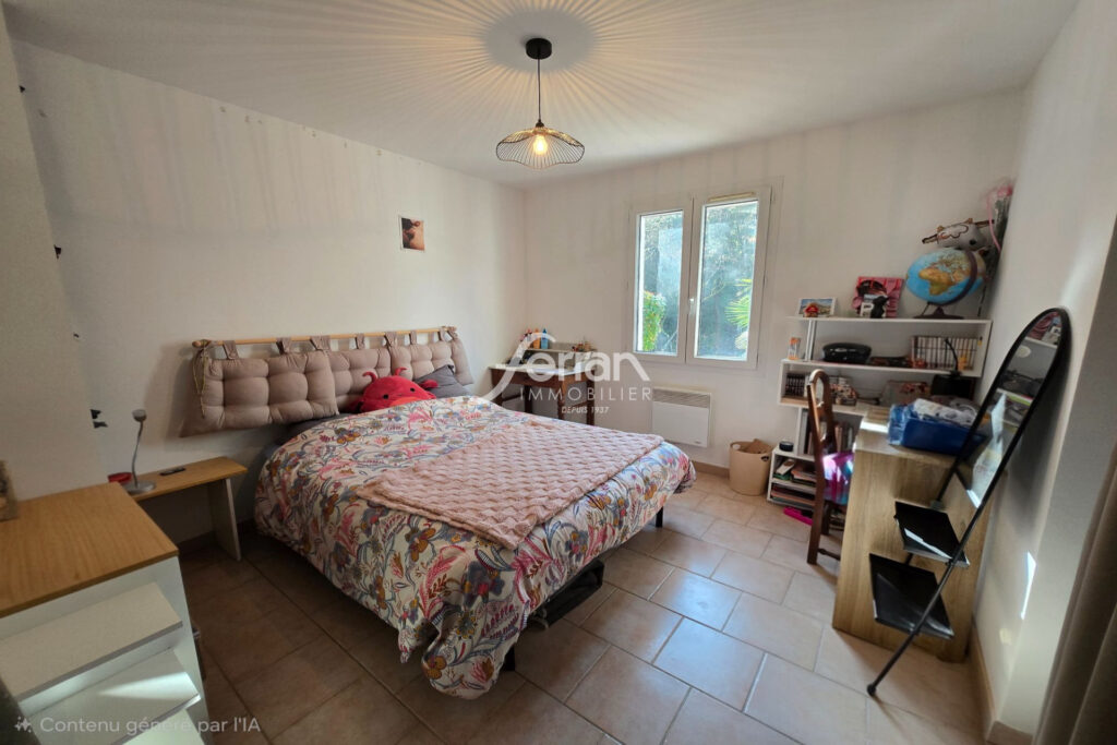 À vendre à Salernes villa 4 chambres sur un terrain de 1300m² – 5 pièces – 4 chambres – 95.00 m²