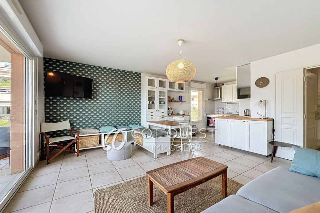 vente appartement 2 Pièce(s) – 2 pièces – 1 chambre – 43.00 m²