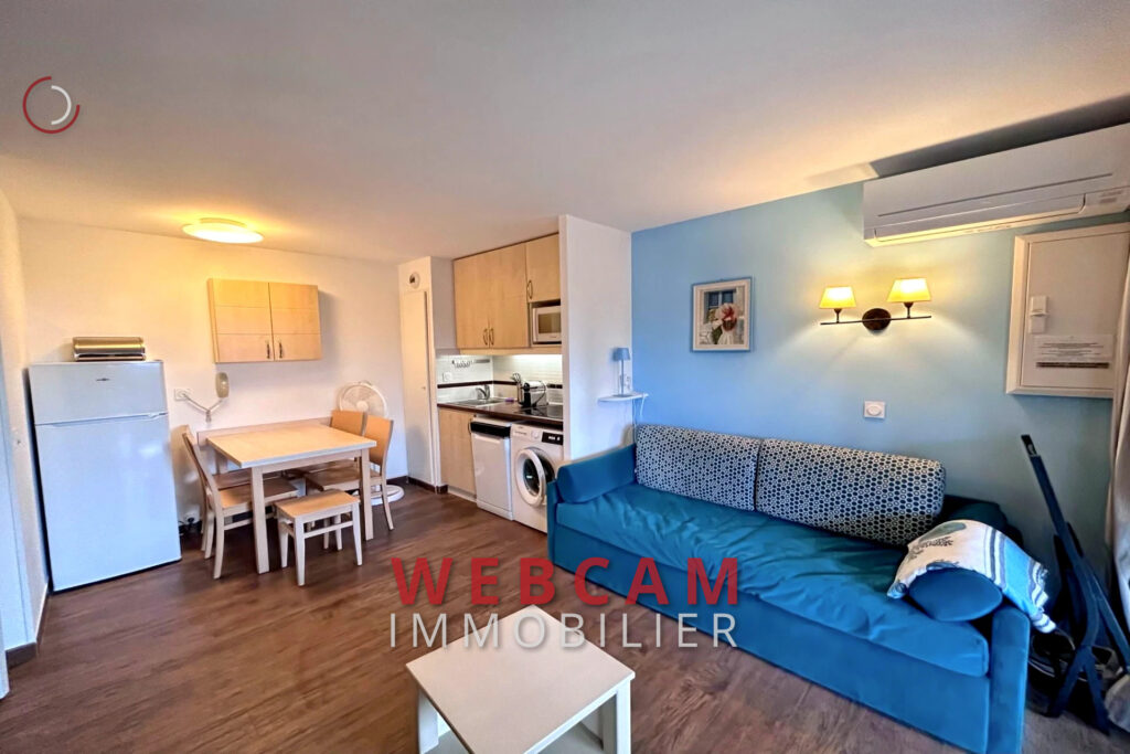 vente appartement 2 Pièce(s) – 2 pièces – 1 chambre – 27.21 m²