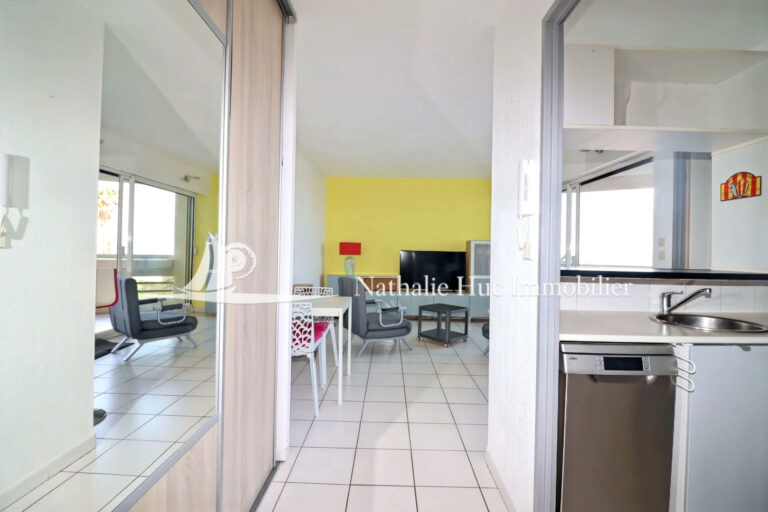 vente appartement 2 Pièce(s) – 2 pièces – 1 chambre – 32.92 m²
