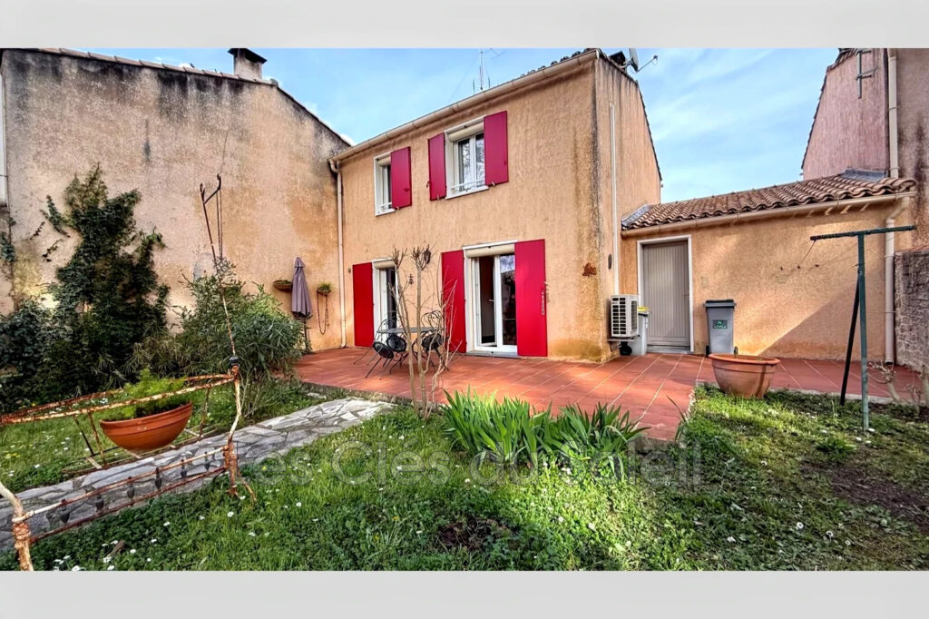 BRIGNOLES ? Maison T4 lumineuse avec garage et   – 5 pièces – 3 chambres – 90.00 m²