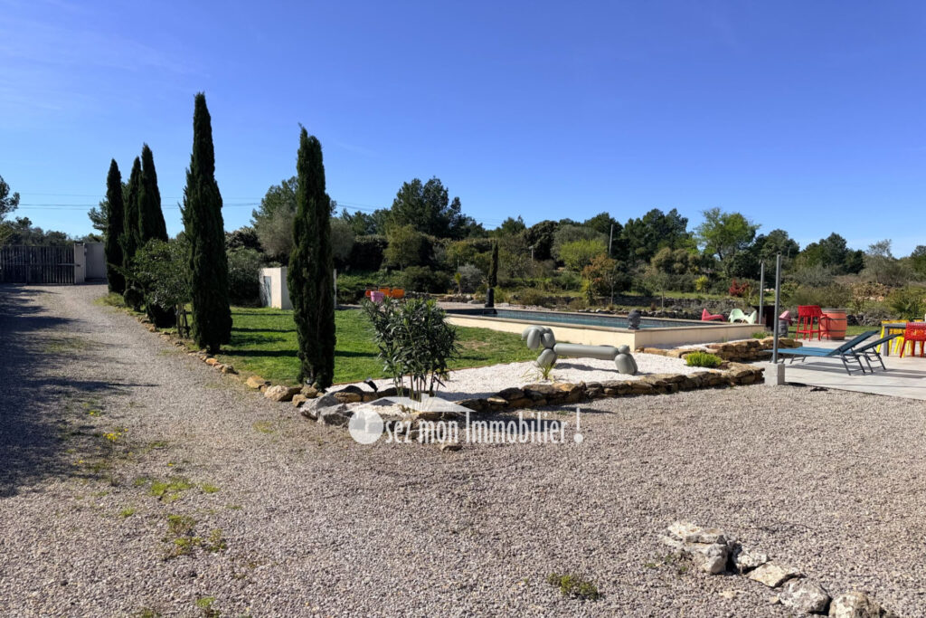 vente maison contemporaine 6 Pièce(s) – 6 pièces – 5 chambres – 175.00 m²