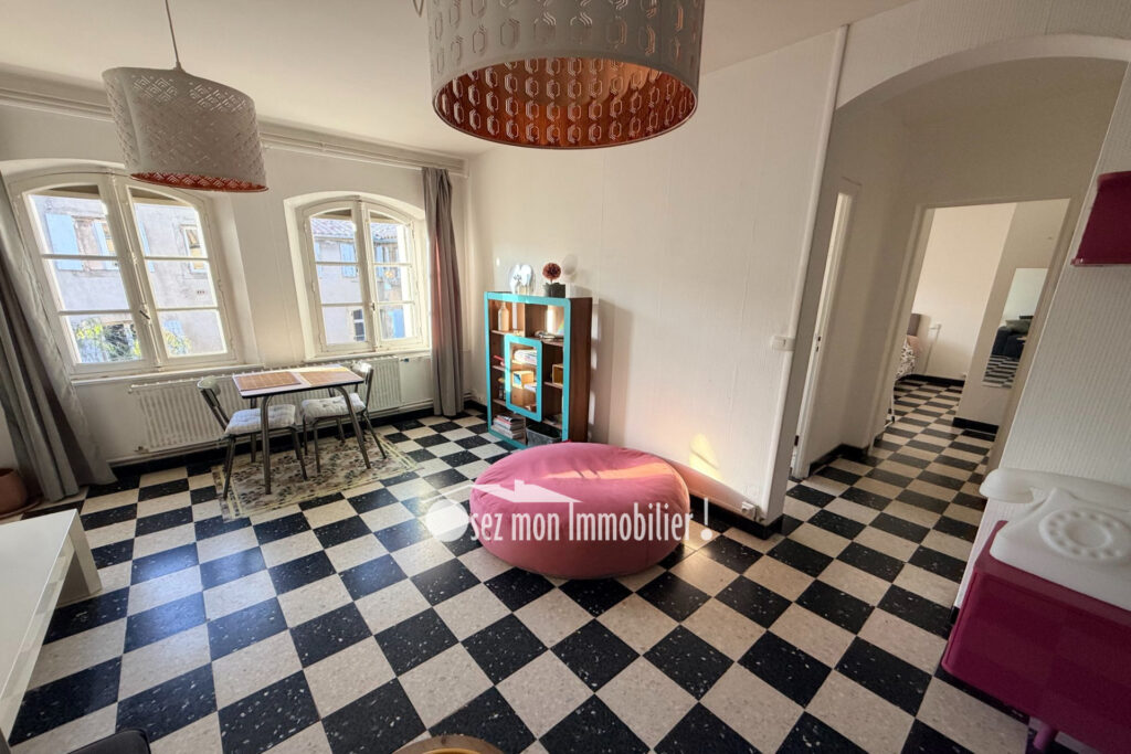 vente appartement – NR pièces – 1 chambre