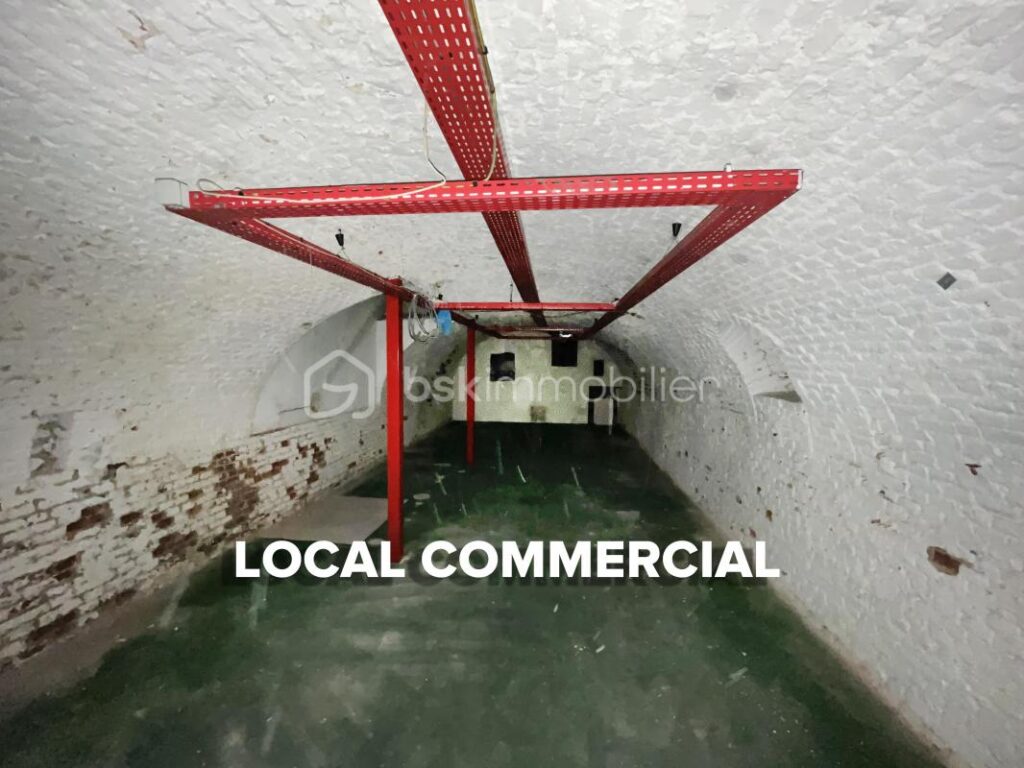 Douai hypercentre, immeuble mixte de 646 m2 (4 niveaux + caves) comprenant un local commercial, des bureaux et une surface habitable – 21 pièces – NR chambres – 625 m²