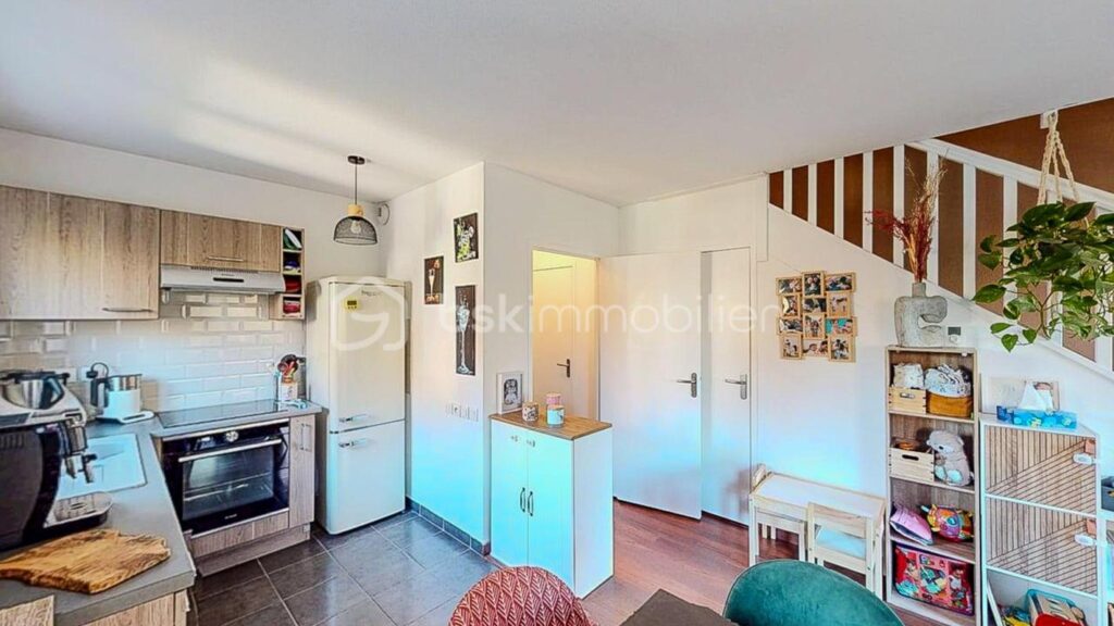 T3 en duplex – Belle terrasse avec vue dégagée – Quartier du Séqué à Bayonne – 3 pièces – 2 chambres – 60 m²