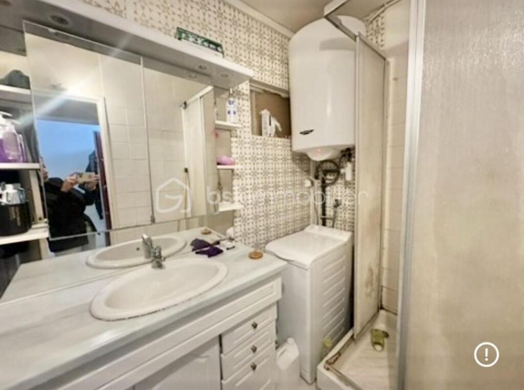 Appartement T2 traversant – 2 pièces – 1 chambre – 42 m²