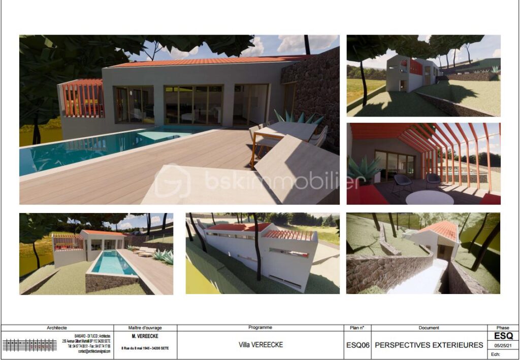 Terrain constructible de 2887 m² – Opportunité rare à Sète – NR pièces – NR chambres – 2887 m²