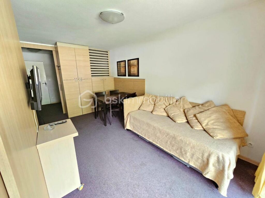 LA FOUX D’ALLOS – Appartement 5 couchages avec terrasse, piscine, hammam, PLACE DE PARKING EXT et ACCESSIBILITÉ PMR ♿ – 3 pièces – 2 chambres – 35 m²