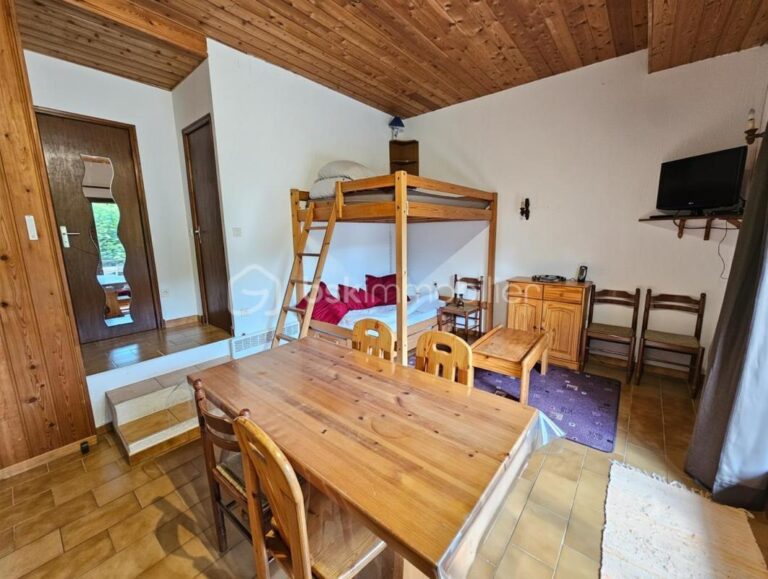 ALLOS – CHALET COMPOSE D’UN T2 + T3 – 5 pièces – 3 chambres – 80 m²