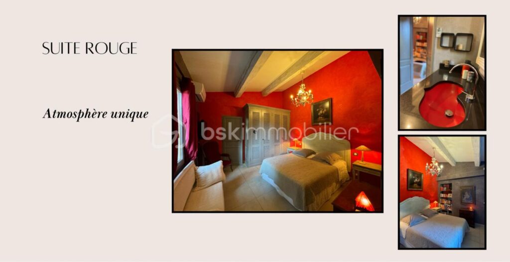 Demeure d’exception au cœur du Lubéron, vue panoramique et jardin d’hiver – 9 pièces – 5 chambres – 400 m²