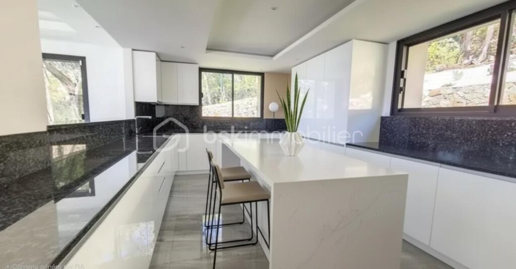 Mougins / Cannes – Vue mer exceptionnelle – 10 pièces – 5 chambres – 370 m²