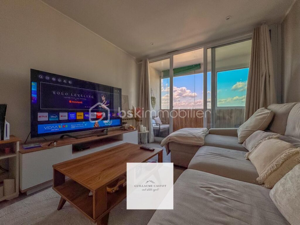 TRES JOLI T3 AVEC VUE, AUCUN TRAVAUX, résidence sécurisée – 4 pièces – 2 chambres – 71 m²